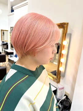 コワファースト させぼ五番街店(COIFF1RST) ベビーピンクカラー★