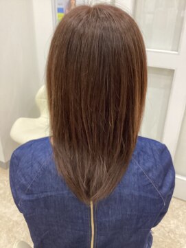 ビーズカラーイオン 酒田南店 ツヤ感のN．グレイカラー　明るめナチュラルブラウン9/３月