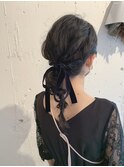 ヘアセット/あみおろし/ヘアアレンジ/かわいい/
