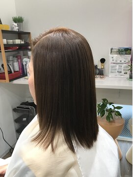 粧 リタッチカラー＋ファイバーシステムトリートメント＋MB