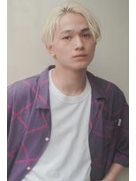 レジュアル(RESSUAL)&nbsp;スーツ短髪ツーブロック束感モテる黒髪シークレットパーマ流行