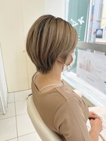 ヘアアンドデイスパ アグー(hair&dayspa AGU) ミルクティーショート☆