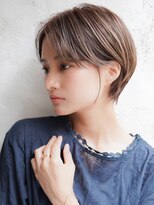 カライングドゥ(ing deux)&nbsp;ショートカット×ひし形ショートボブ×前髪あり20代30代40代 s03