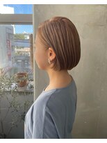 ゼストプラス(ZEST plus)&nbsp;グレーカバーハイトーンボブ