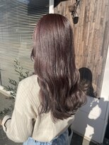 アンリーシュ(UNLEASH)&nbsp;【stylist 永田】ピンクベージュカラー