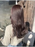【stylist 永田】ピンクベージュカラー
