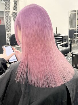 ココ 原宿(KOKO) 黒髪小顔クラゲヘアーオリーブグレーココアベージュイメチェン