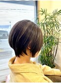 骨格修正ショートボブ