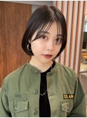 ミニボブ 大人ボブ 顔周りレイヤー 表参道青山30代40代