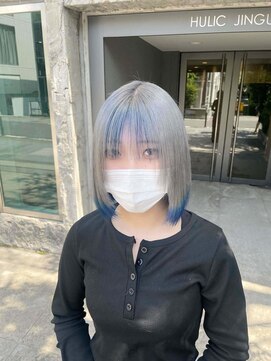 ワンズリー 本厚木店(ONE's ly) イメチェン/レッドブラウン/フルバング/似合わせカット/本厚木駅