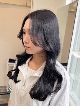 リアン バイ キートス(Lien by kiitos) ダークグレー/グレージュ/暗めカラー/透明感/垢抜け