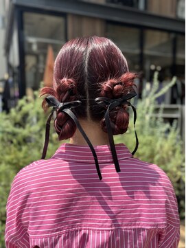 プリンシペ(PRINCIPE) イベントにおすすめ！カチモリツインアレンジ♪