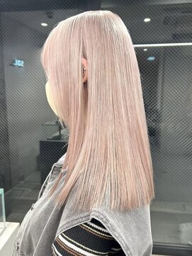 ソル ジングウマエ(SOL JINGUMAE) ミルクティーベージュダブルカラーインナーカラーケアブリーチ