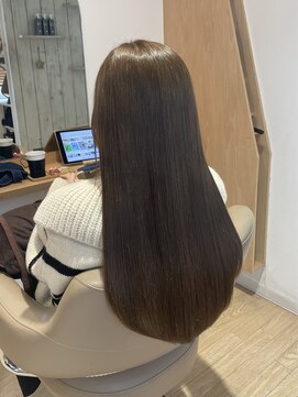 アンフィ 東京(Amphi) 【イルミナカラーでつくる!!ミルクティーベージュ♪】