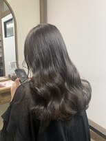 ガルボ ヘアー(garbo hair) オトナ女子 10代 20代 ダークグレージュ グレージュ 髪質改善