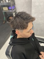 リプレイ 草津店(RIPLAY)&nbsp;ベリーショート/ダークアッシュ/ニュアンスパーマ/韓国マッシュ