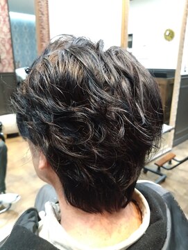 ミュズィー ドゥ ヘア(Musee du hair) 父の60代メンズスタイル