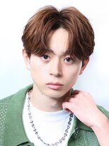 リップス 二子玉川店 (LIPPS)&nbsp;ブラウンカラーナチュラルコンマバングニュアンスパーマ