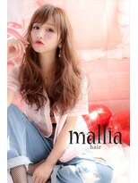 マーリャヘアー(mallia hair)&nbsp;レイヤースタイルレイヤーカットロングレイヤー小顔スタイル