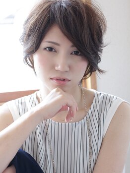 トレンチ(Trench)の写真/高い技術とデザイン力であなたの魅力を引き出す似合わせショートとツヤ髪を提供するハイクオリティーサロン