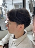 刈り上げフェザーパーマスタイル[北千住/JILL北千住]