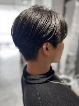 エニー 栄(Any) men's hair ☆ KAGAMIストレート×ニュアンススタイル