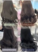 春夏人気4選/透明感カラー/オリーブ/マロンベージュ/ラベンダー