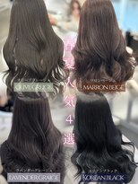 アイシー 表参道(ICY)&nbsp;春夏人気4選/透明感カラー/オリーブ/マロンベージュ/ラベンダー