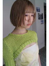 ローブ(robe) 顔周りレイヤー ボブ