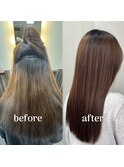 ★髪質改善★縮毛矯正【甲斐】カシミアストレート