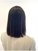 ナチュラルストレートの縮毛矯正