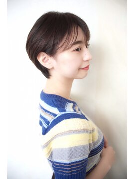 グランアージュ ネオ 船橋北口店(grandage neo) 30代40代50代/耳かけマッシュショート/シースルーバング/黒髪