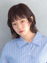 ナチュラル抜け感ボブ