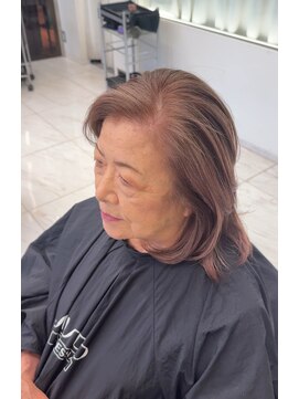 メイキンフィックス(makin Fix) ピンクベージュ　脱白髪染め