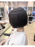 大人可愛い小顔前下がりボブ×ナチュラルボブ×ミニボブ20代30代
