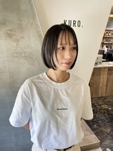 クロ(KURO.) ミニボブ