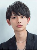 【黒髪×マッシュで魅せる、王道モテスタイル】