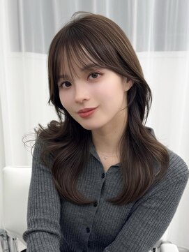 アマトウキョウスマートサロン(AMA TOKYO×Smart Salon) くびれレイヤー/顔まわりカット/レイヤーカット/小顔ヘア