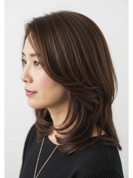 ヘアアンドネイルイミュン(Hair&Nail immune) ツヤカラー30代40代50代髪質改善白髪染めハイライト藤沢