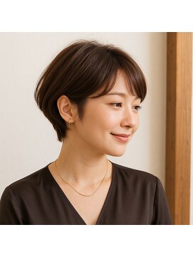 スープレックス ヘアーデザイン(SOUPREX HAIR DESIGN) ミセス美シルエットショートグラボブ　20代 30代 40代 50代 60代