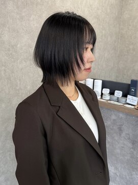 コク 千葉駅西口(COQU) レイヤーボブ/ボブウルフ/千葉【積田佳奈】