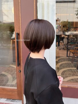 ニコ(NICO) 暗めカラーマロンブラウン1115