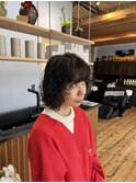 タオルドライで決まるゆるふわボブパーマ｜THINK AND