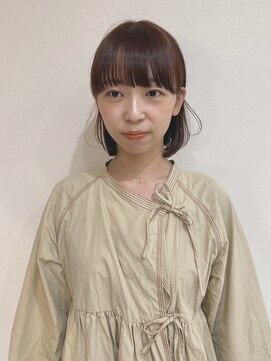 ラヴィズム(LUVISM) 顔周りレイヤー/ダブルカラー/髪質改善/ケアブリーチ万代新潟駅