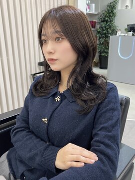 ソア 京都三条河原町(SOA) ミディアムレイヤー 柔らかブラウンカラー