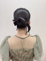 アカネ(Akane)&nbsp;お呼ばれヘアセット　まとめ髪　10代 20代