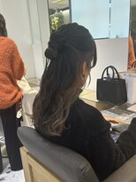 ルディー バイ ヘアーポケット(rudii by HAIR POCKET)&nbsp;かちもりハーフアップstyle