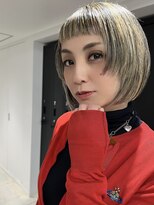 ニュアージュ 表参道 南青山(Nuage’)&nbsp;大人ガーリー似合わせカットミディアムレイヤーショートボブ