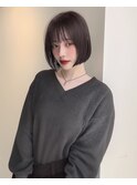20代にオススメ◎王道顎ラインボブ♪