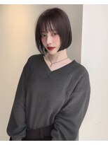 ヴェイン 渋谷(vain) 20代にオススメ◎王道顎ラインボブ♪